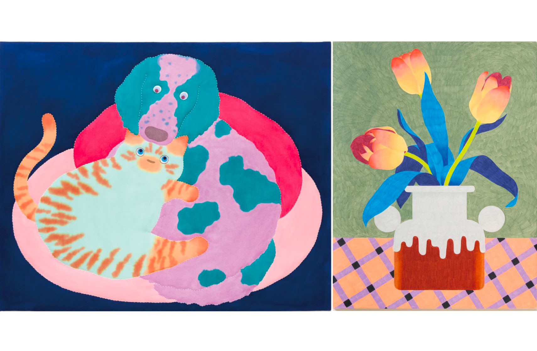 江上秋花・村上生太郎による展覧会「共生」